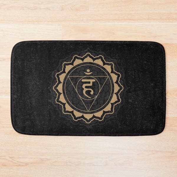 Item preview, Throat Chakra Mandala - Coal + Fawn designed and sold by Irene Estelle.