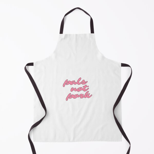 Item preview, Pals Not Pork Handwritten Retro Graphic Design designed and sold by Ebony2009.