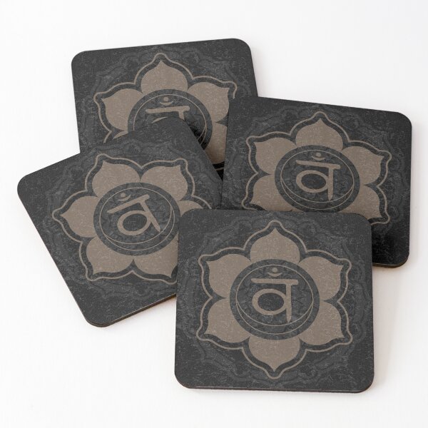 Item preview, Sacral Chakra Mandala - Coal + Earth designed and sold by Irene Estelle.