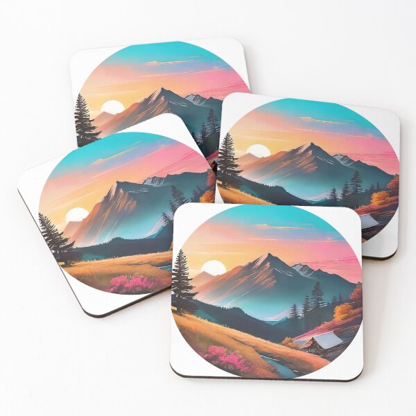 Item preview, Vibrant Landscape Illustration (1005) designed and sold by WASjourney.