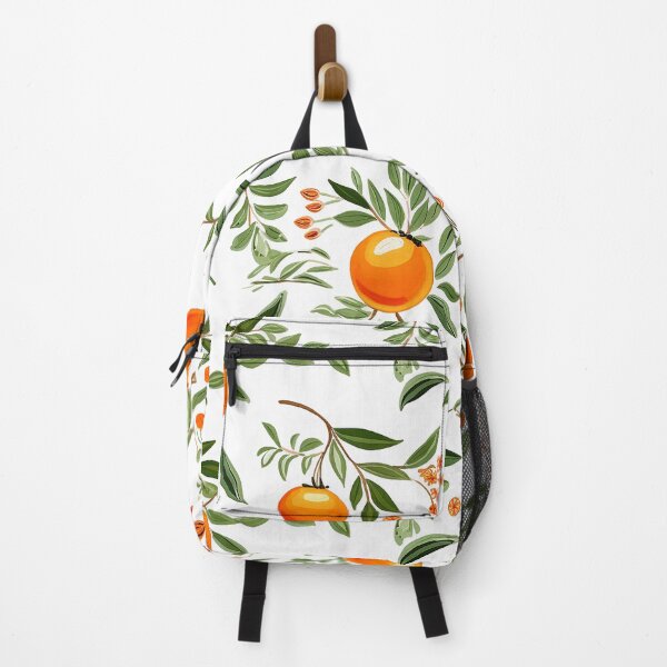 Item preview, Orange on white background pattern designed and sold by TrPatternLab.