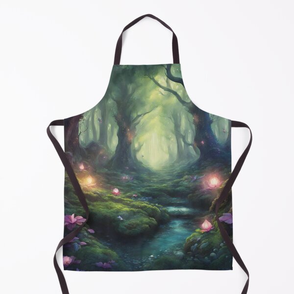 Item preview,  Magical forest, glowing flowers, beautiful forest. designed and sold by Slowianeczka.