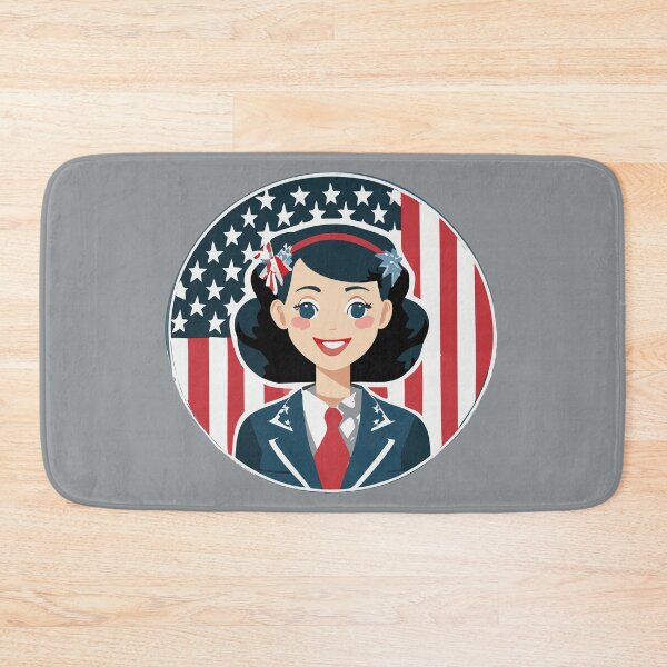 Item preview, 4th of July USA President's Day, American Flag,  designed and sold by Firas Aljazzar.
