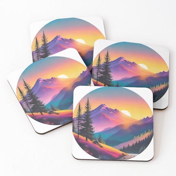 Item preview, Colorful Landscape Art (1011) designed and sold by WASjourney.