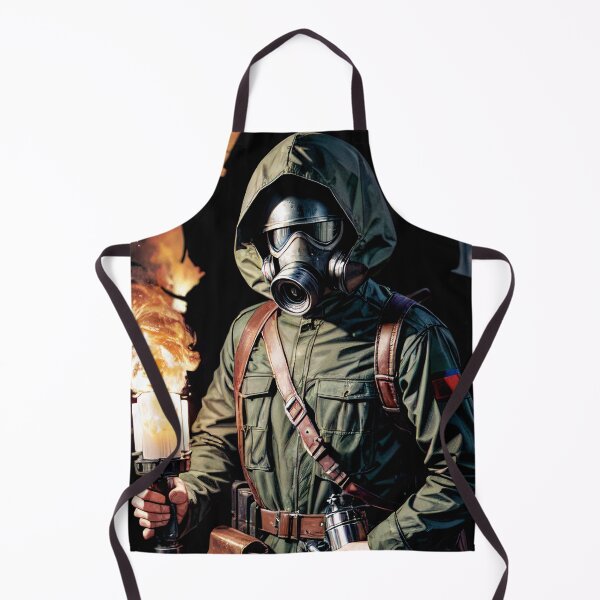 Item preview, WW2 Soldier Gun And Gas Mask  designed and sold by NPC-Trader.
