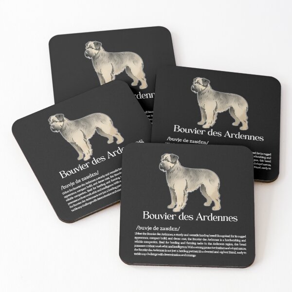 Item preview, Bouvier Des Ardennes Dog Breed Info designed and sold by GoodyPaws.