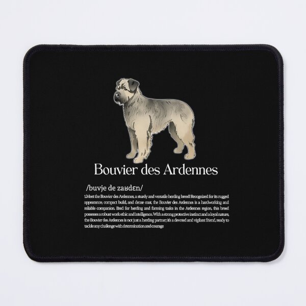 Item preview, Bouvier Des Ardennes Dog Breed Info designed and sold by GoodyPaws.