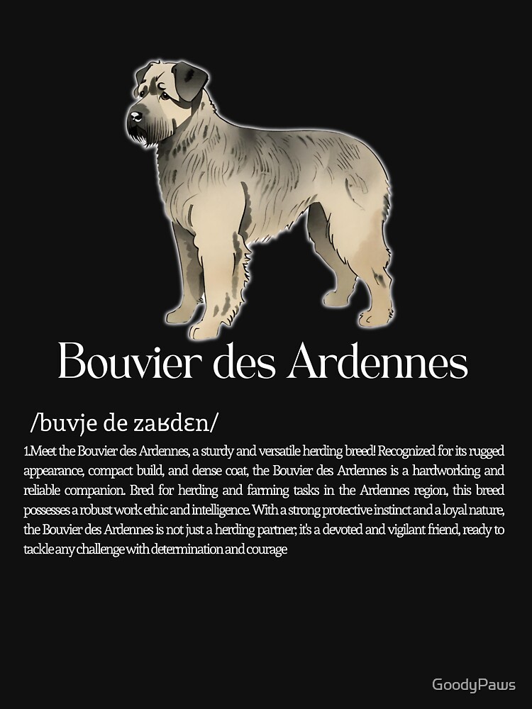 Bouvier Des Ardennes Dog Breed Info