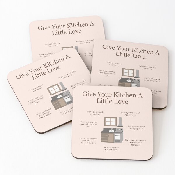Item preview, Give Your Kitchen A Little Love designed and sold by TFHStore.
