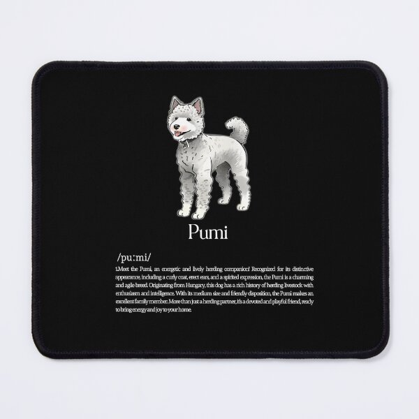 Item preview, Pumi Dog Breed Info designed and sold by GoodyPaws.