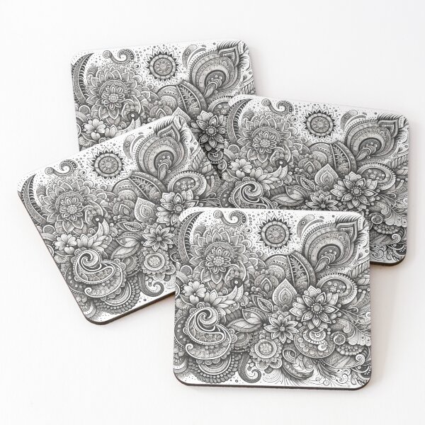 Item preview, Zentangle Flower  designed and sold by centaurius21.