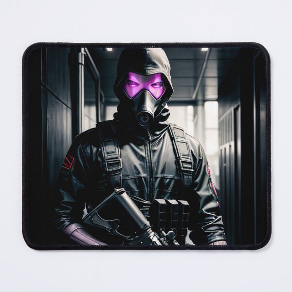 Item preview, Assassin Soldier Gun And Gas Mask designed and sold by NPC-Trader.