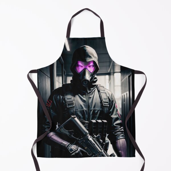 Item preview, Assassin Soldier Gun And Gas Mask  designed and sold by NPC-Trader.