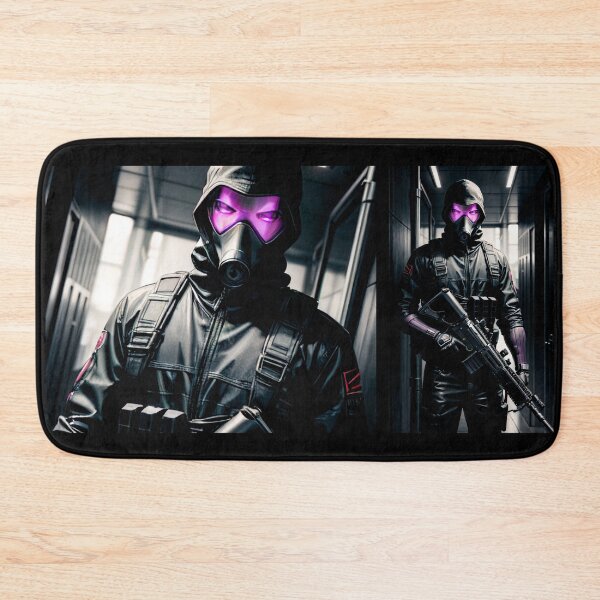 Item preview, Assassin Soldier Gun And Gas Mask  designed and sold by NPC-Trader.