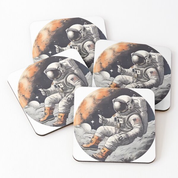 Item preview, Astronaut Soccer on the Moon (1016) designed and sold by WASjourney.