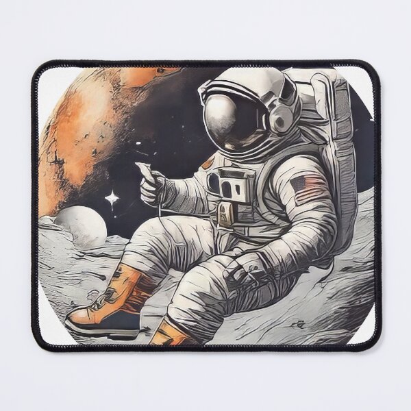 Item preview, Astronaut Soccer on the Moon (1016) designed and sold by WASjourney.