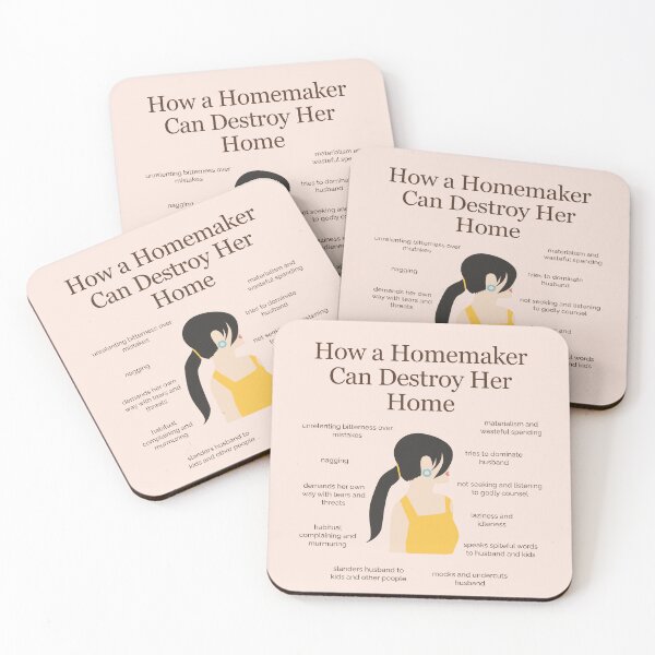 Item preview, How a Homemaker Can Destroy Her Home designed and sold by TheFocusedShop.