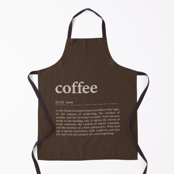 Item preview, Coffee Definition Poster Brown designed and sold by palezebra.