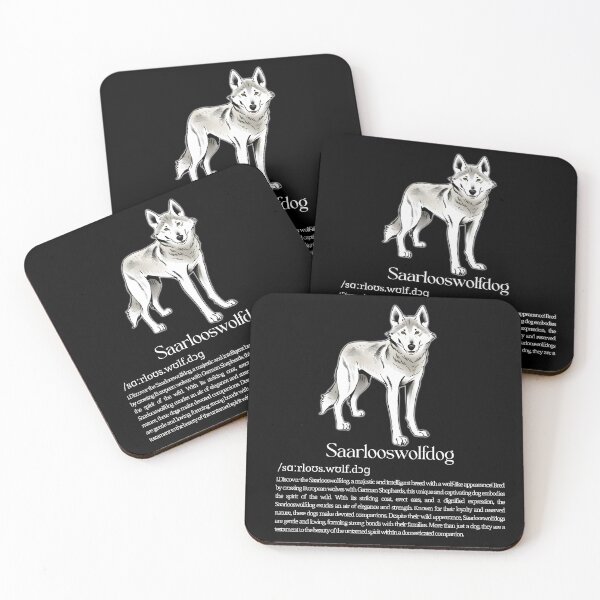 Item preview, Saarlooswolfhond Dog Breed Info designed and sold by GoodyPaws.