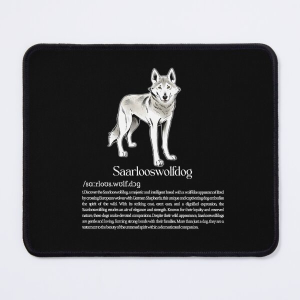 Item preview, Saarlooswolfhond Dog Breed Info designed and sold by GoodyPaws.