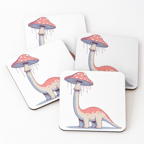 Item preview, Funny simple Mushroom Hat Dinosaur Brontosaurus designed and sold by TomFrontierArt.