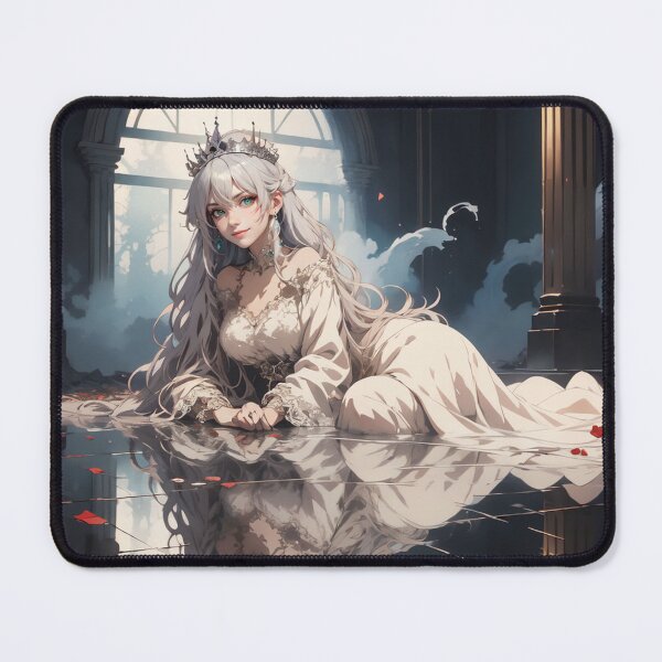 Item preview, White queen lying on floor designed and sold by GUMILANG.