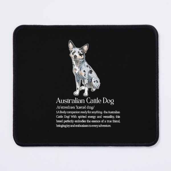 Item preview, Australian Cattle Dog Dog Breed Info designed and sold by GoodyPaws.