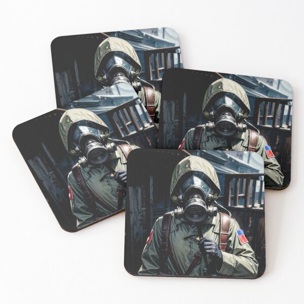 Item preview, World War 2 Soldier in Gas Mask  designed and sold by NPC-Trader.