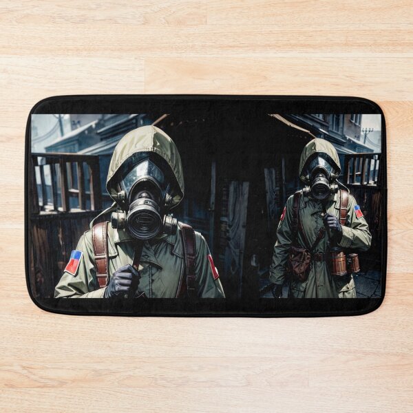 Item preview, World War 2 Soldier in Gas Mask  designed and sold by NPC-Trader.