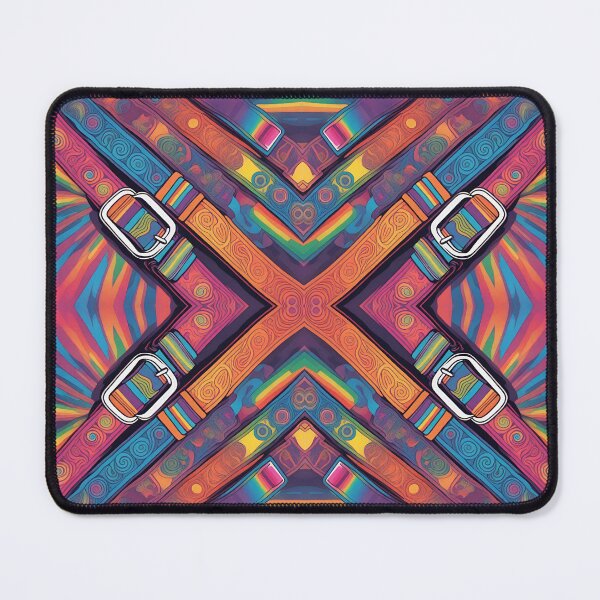 Item preview, psychedelic belts designed and sold by Vilemo.