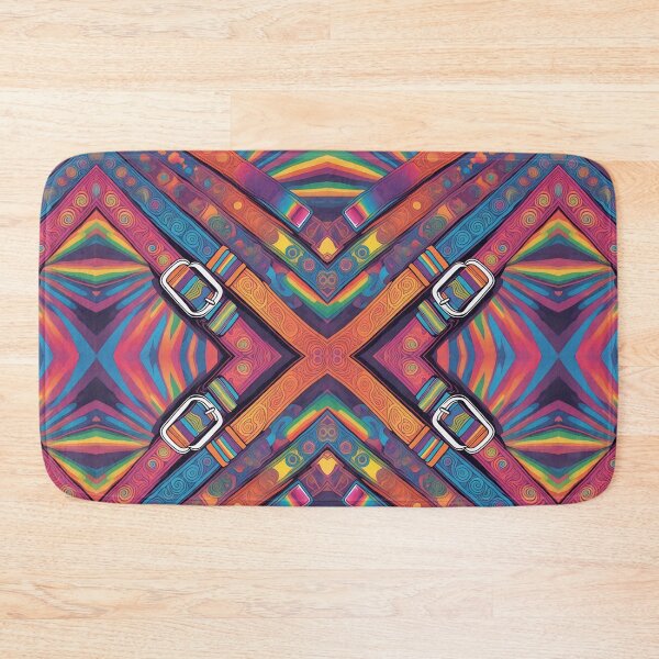 Item preview, psychedelic belts designed and sold by Vilemo.