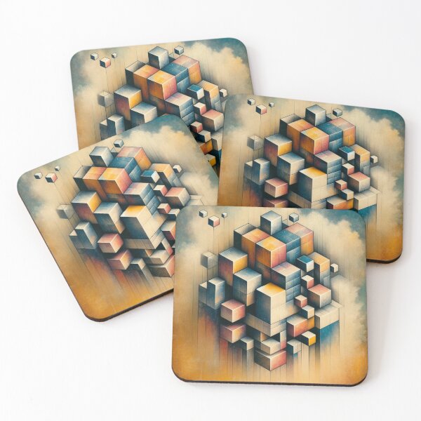 Item preview, Cubist Dreamscape designed and sold by Detoxopia.