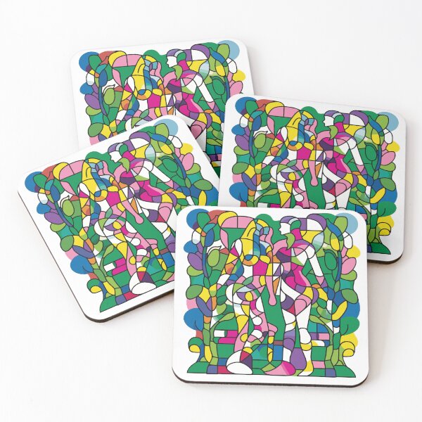 Item preview,  Adam and Eve, standing in the Garden of Eden. designed and sold by JanChryzostom.