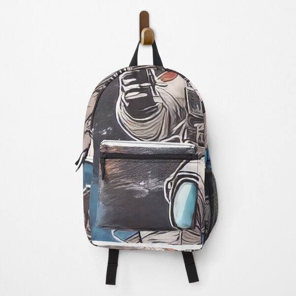 Item preview, Ink Sketch Astronaut Playing Soccer (1017) designed and sold by WASjourney.