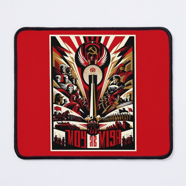 Item preview, War and Peace 1950s Soviet Communist Style designed and sold by Sovietmovies.