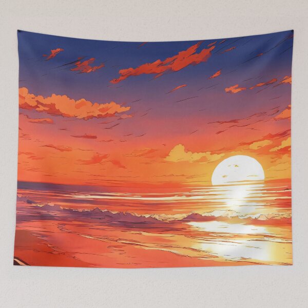 Item preview, Sunset on the beach designed and sold by Jxnx ..