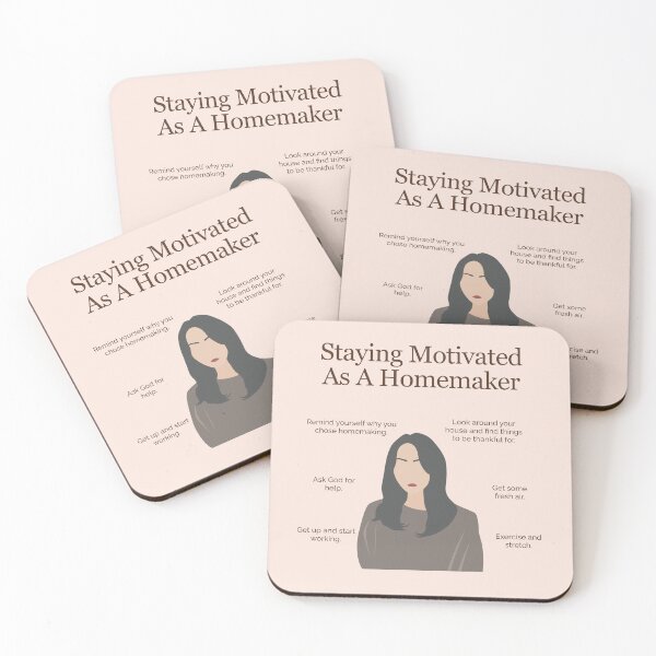 Item preview, Staying Motivated as a Homemaker designed and sold by TFHStore.