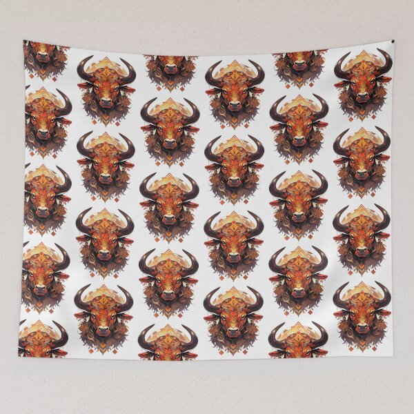 Item preview, Retro Wisdom Chinese Zodiac Solemn Bull T-shirt Collection 21 designed and sold by tjnextgen99.