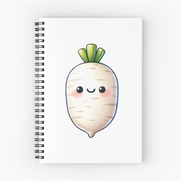 Item preview, Cute Daikon Radish designed and sold by Emitropy.