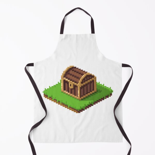 Item preview, Treasure Chest Gold | Pixel Art Isometric | White designed and sold by Teenker.