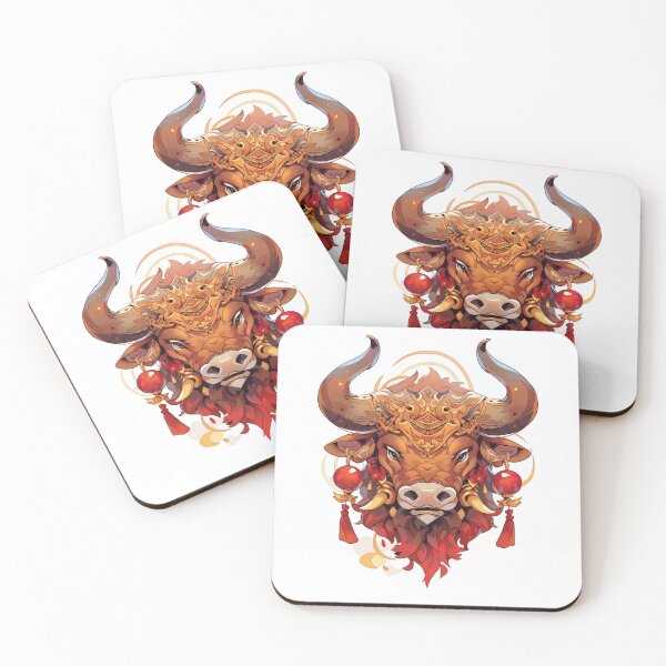 Item preview, Retro Wisdom Chinese Zodiac Solemn Bull T-shirt Collection 22 designed and sold by tjnextgen99.