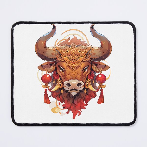 Item preview, Retro Wisdom Chinese Zodiac Solemn Bull T-shirt Collection 22 designed and sold by tjnextgen99.