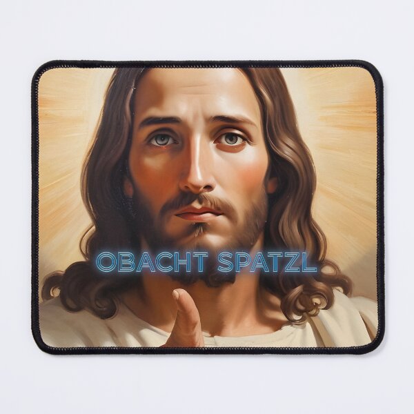 Item preview, Beer serious Bavarian Jesus: Watch out Spatzl designed and sold by Wolfsee.