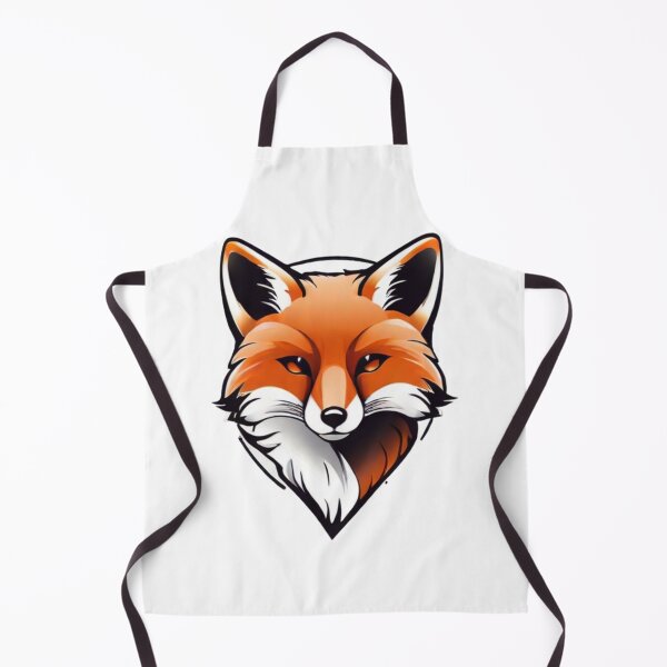 Item preview, Vibrant Orange and White Fox Illustration With Sharp Details designed and sold by Reichcorp.