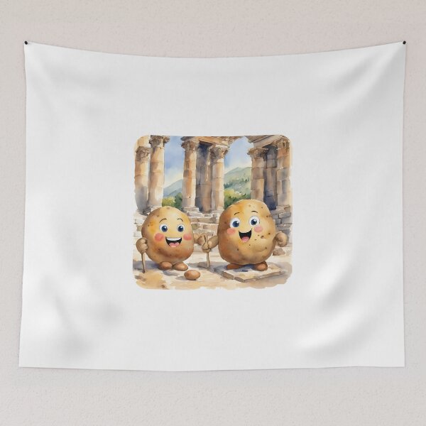 Item preview, Potato Pioneers at the Library of Celsus designed and sold by carelessdesigns.