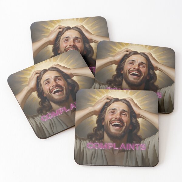 Item preview, Jesus laughs at complaints designed and sold by Wolfsee.