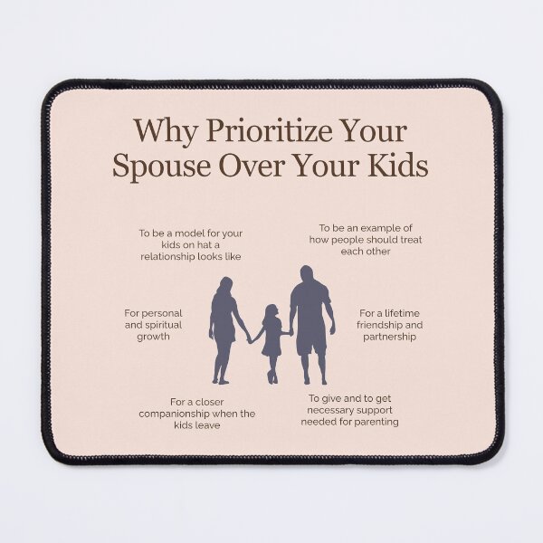 Item preview, Why Prioritize Your Spouse Over Your Kids designed and sold by TheFocusedShop.