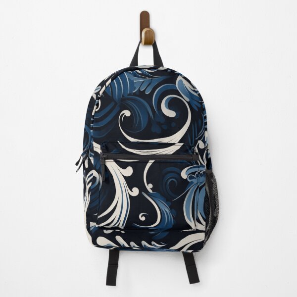 Item preview, New Zealand Māori Blue Pattern Koru Design designed and sold by GrinGalore.