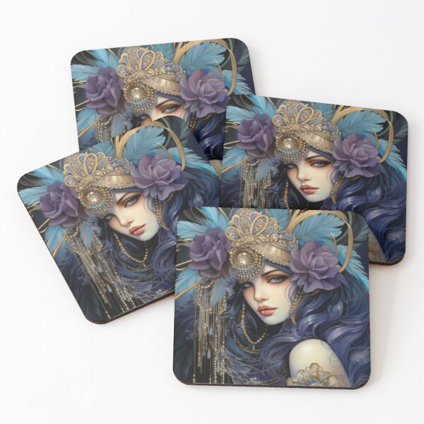 Item preview,  Art Deco Meets Rococo Flapper designed and sold by kabiraArtistry.