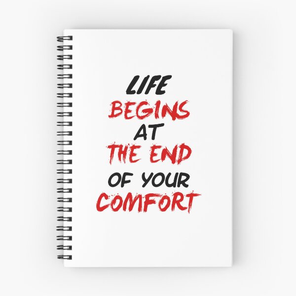 Item preview, Life Begins At The End Of Your Comfort Zone designed and sold by 101univers.